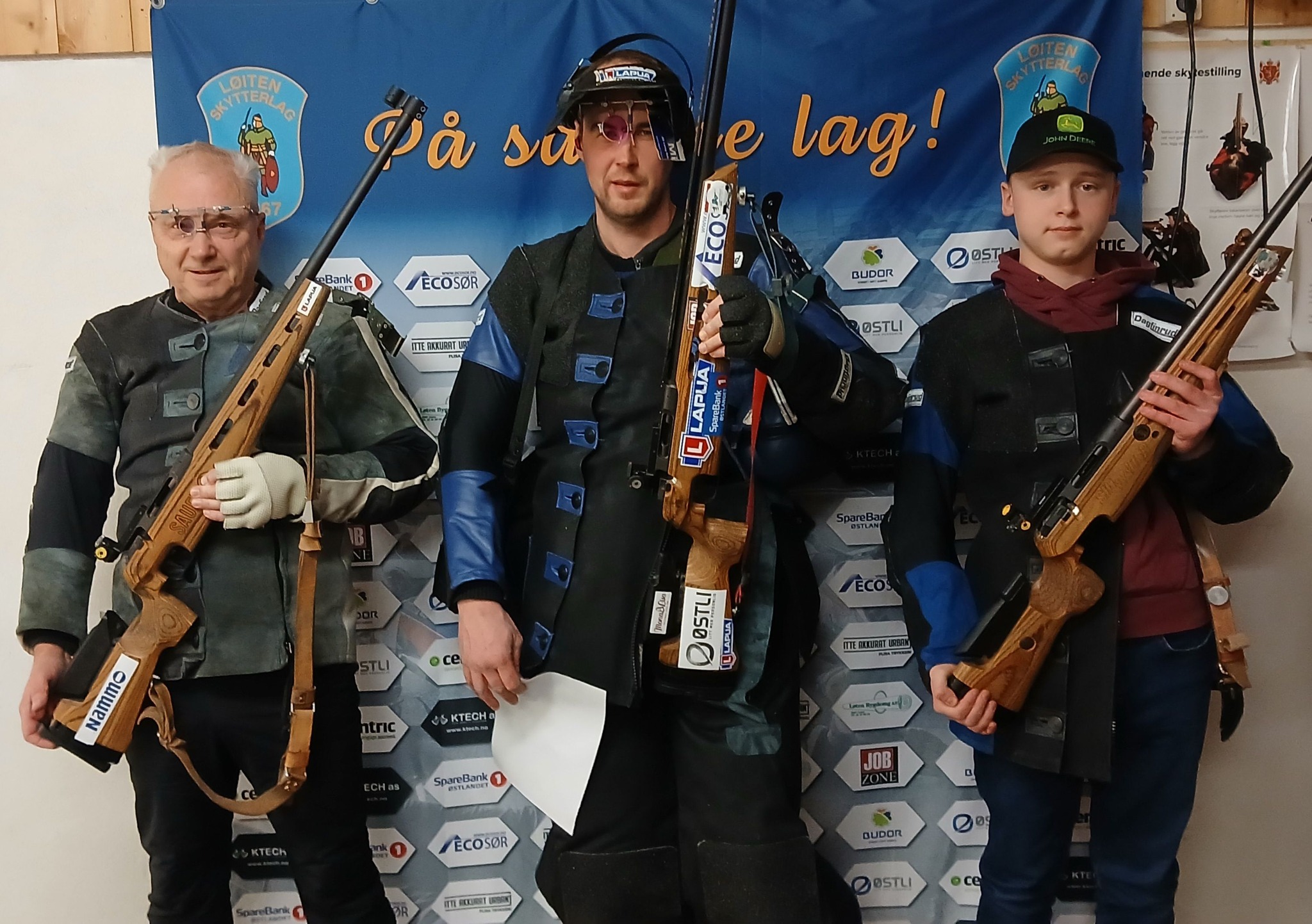 Ove Johansen V65, Ole Magnus Bakken og Karsten Kolstad Andreasen, Eldre Rekrutt