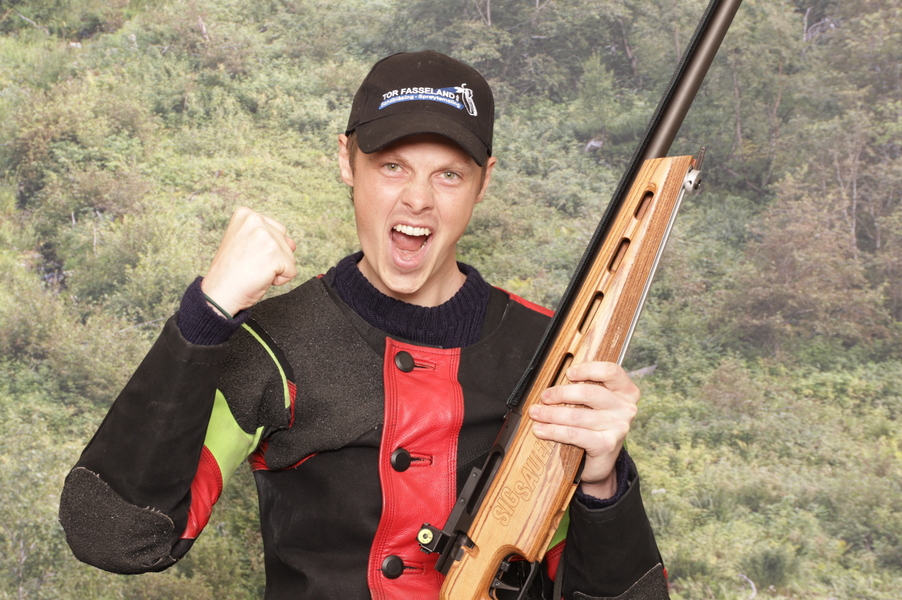 Henry Thorleif Jenssen fra Mandal var i en klasse for seg på Laudal ...