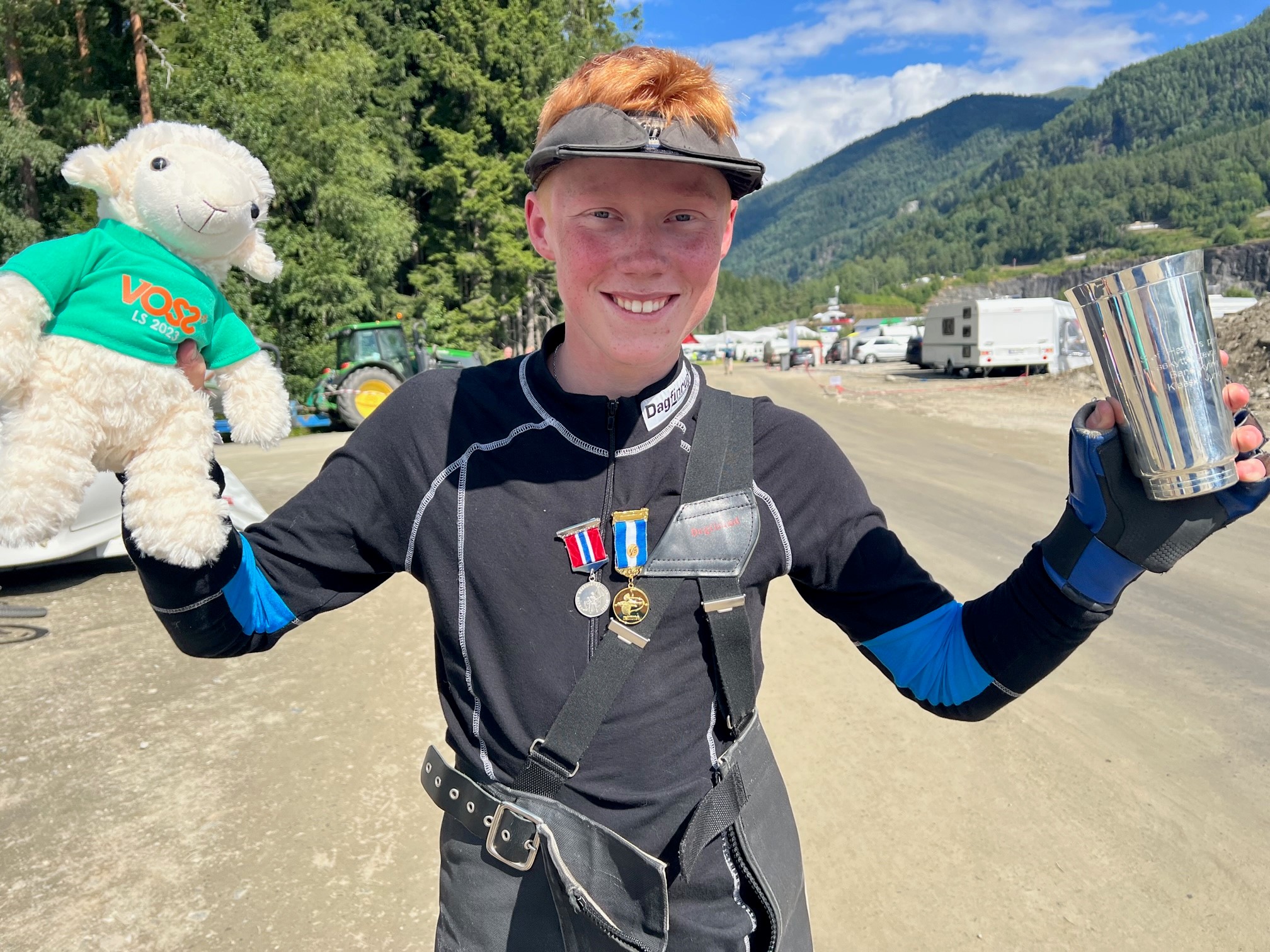 Dobbeltvinner Nikolai Rinde med seier også i Feltskyting i klasse Junior -stort gratulerer !!!