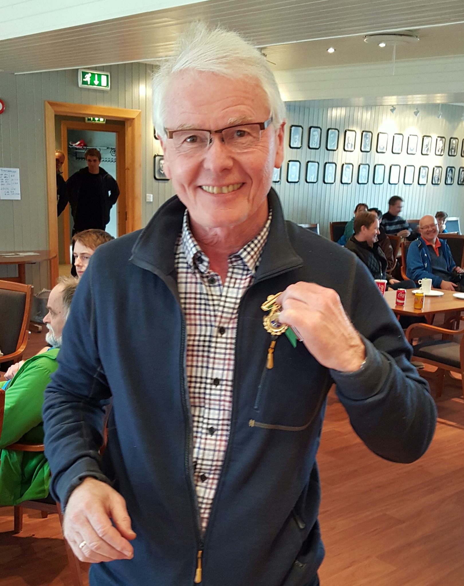 Reidulf Hjellen beste individuelle skytter i andre runde av Veteran-serien. Her fra samlagsstevnet felt i vinter.