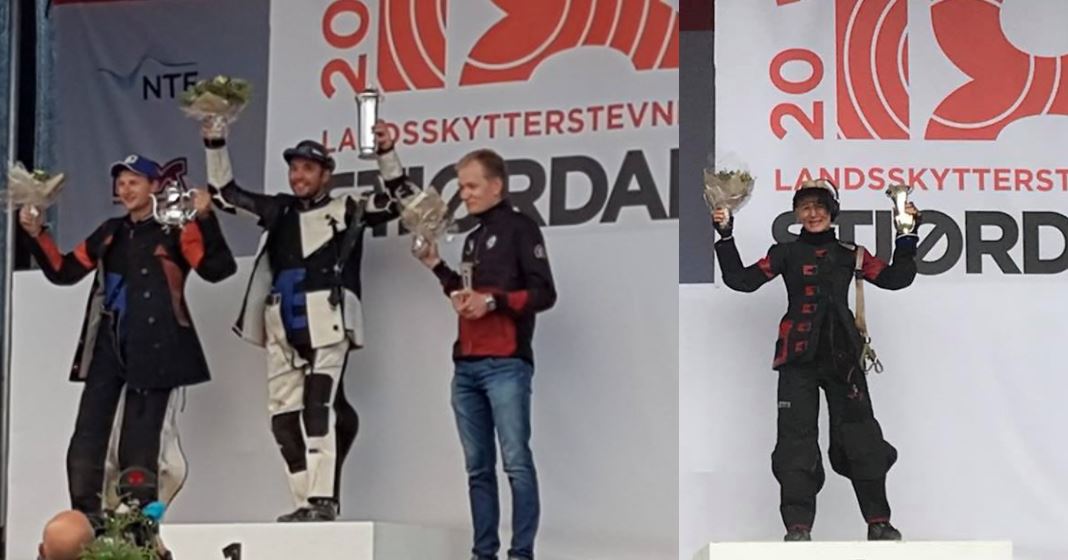 Odd Arne nr 3 på bane og May Elin nr 3 og beste kvinne på felt