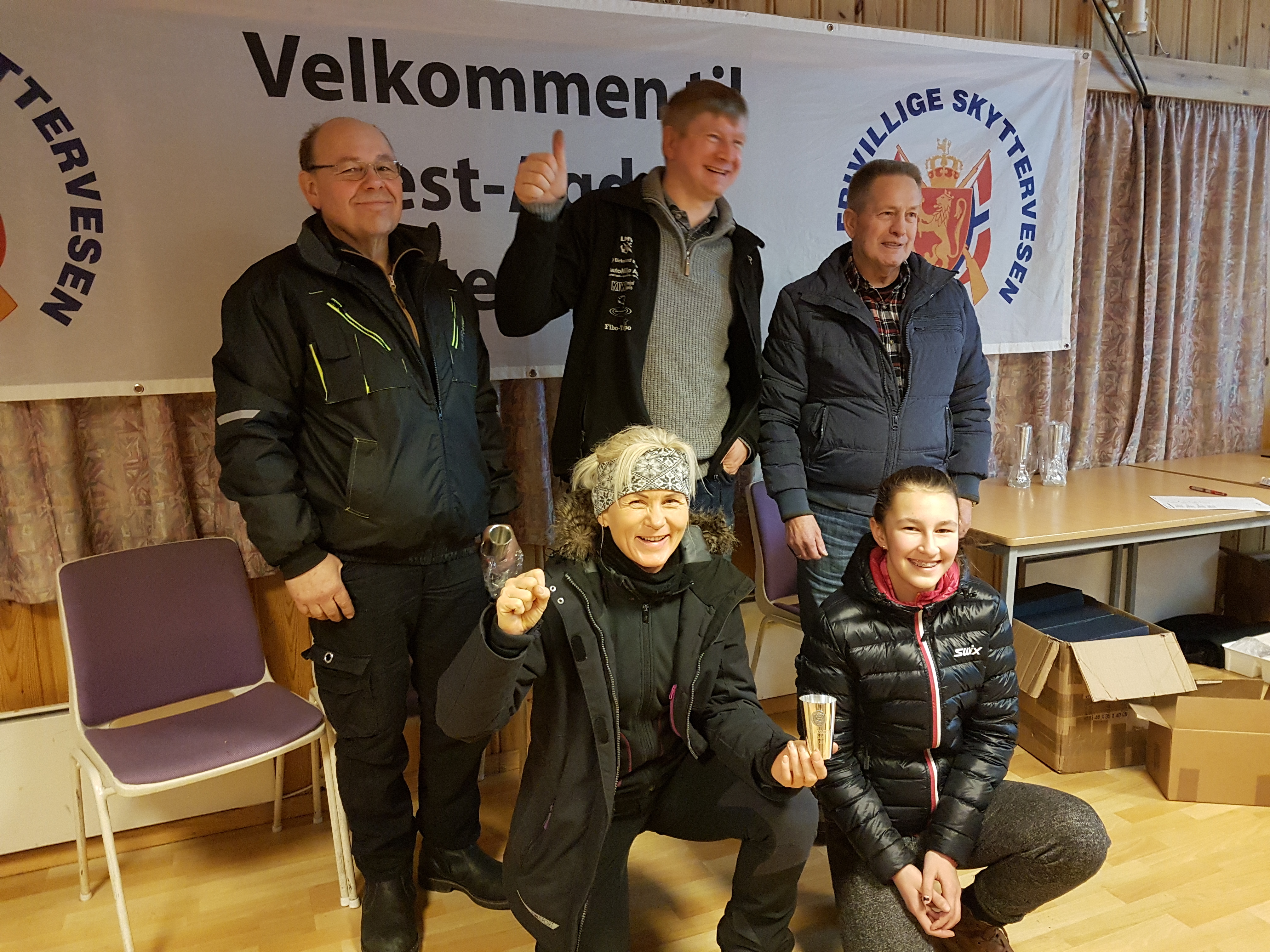 Lyngdals lag ble samlagsmestere 15m 2019