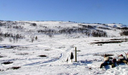 Glåmos kan by på et eventyr av et terreng for feltskyting i forb. med Den norske Fjellmaraton i feltskyting.