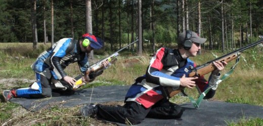 Nils Tormod Mæhlen, Lonås og Tormod Oldertrøen, Tynset skyter finalen under samlagsstevnet 2012