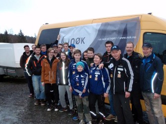 Satsingsgruppa senior og ungd.grupp på Oslo Open høsten 2014.