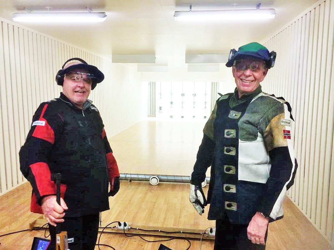 Ingvar Magne og Torbjørn skyter godt på 15m om dagen