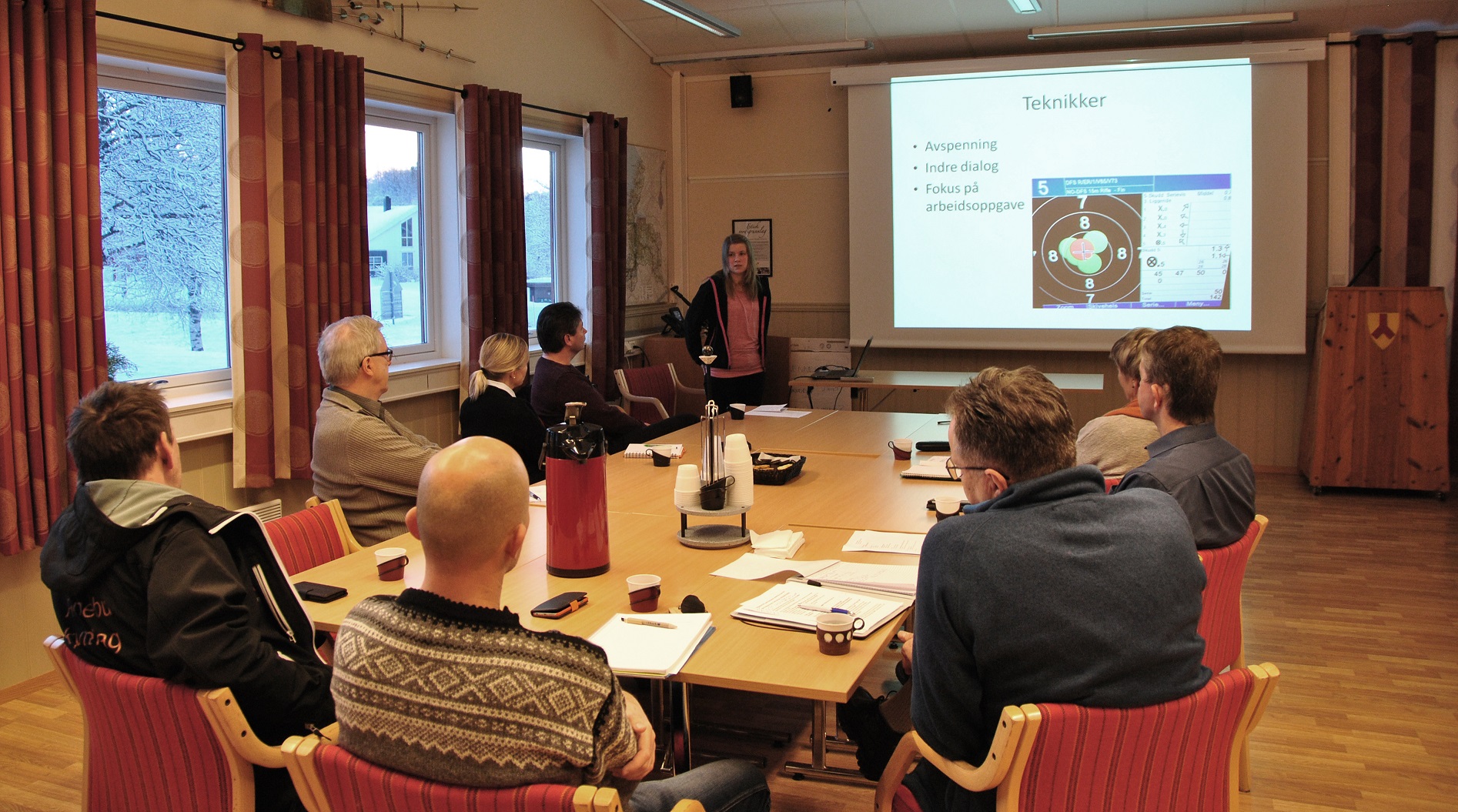 Status ved prosjektleder Mona Isene