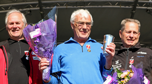 Magne Bøklepp vant V55 med 42/12.