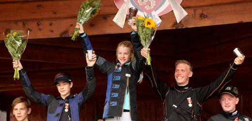 Mester i feltskytingen for klasse ER - Jorun Snekvik - 42/12