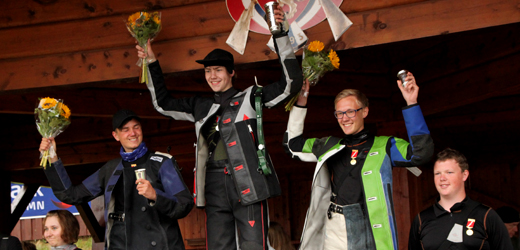 Mester i feltskytingen for klasse Junior - Anders Madsen - 42/12