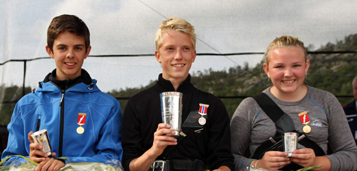 Mester i feltskytingen for klasse ER - Kjetil Skår - 42/12