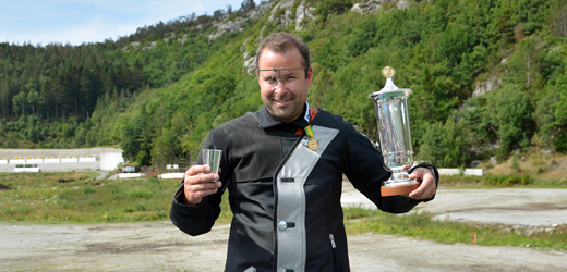 Norgesmester i felthurtig - Harald Tandberg