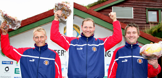 Tore Veie ble nordisk mester i felthurtigskyting foran Kim Andre Lund og Håkon Tveitan 