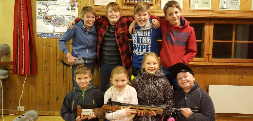 Urskog skytterlag er en av arrangørene med god deltakelse. FOTO: Privat