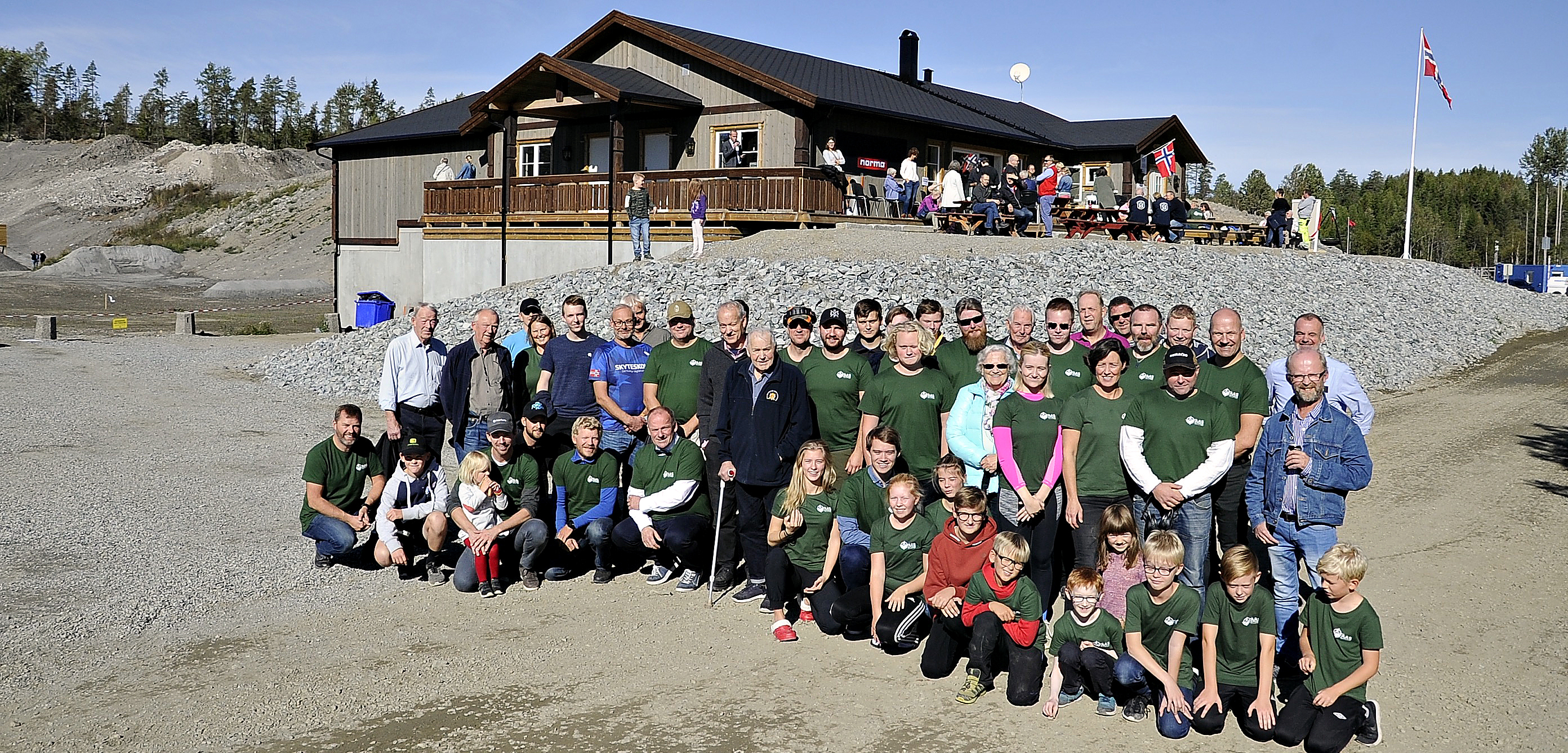 Aas skytterlag. Foto: Norsk Skyttertidende.
