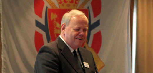 President Olav K. Vaaje takker alle tillitsvalgte og enkeltpersoner i DFS.